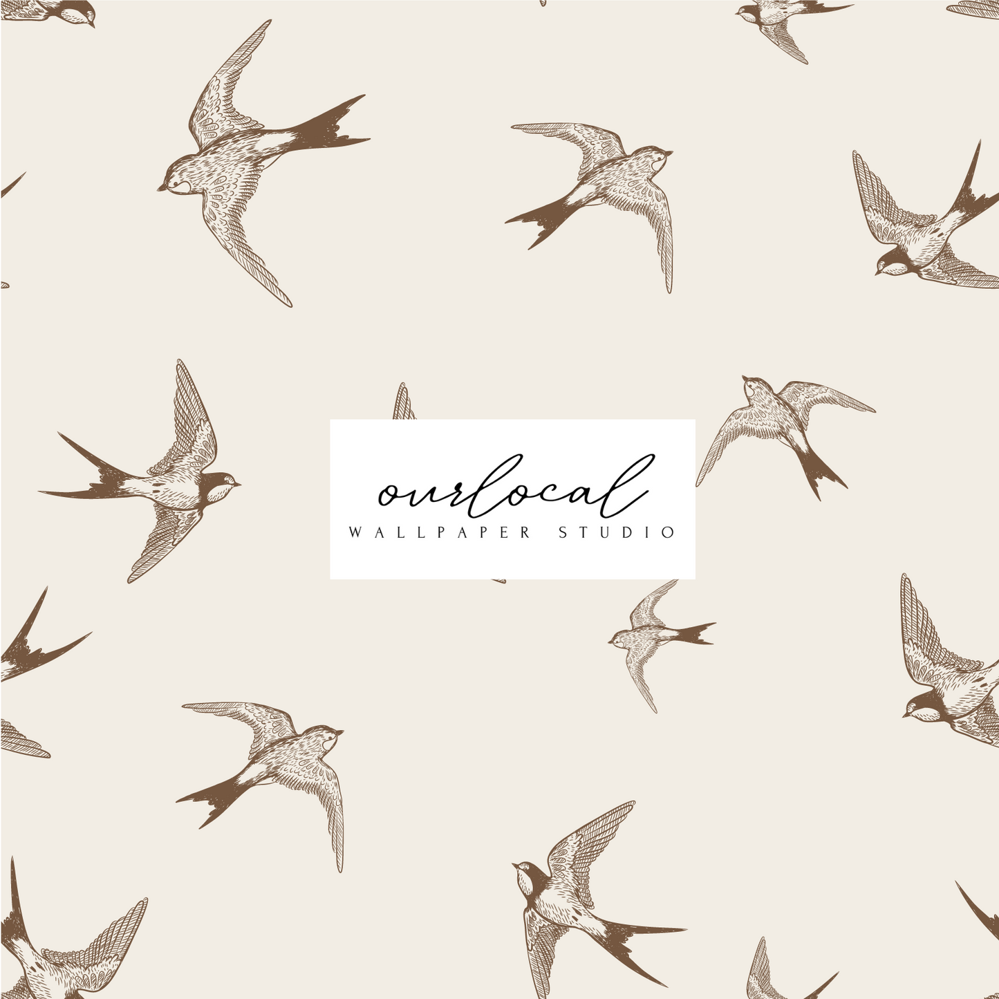 Elegantly in Flight - Peel and Stick Wallpaper