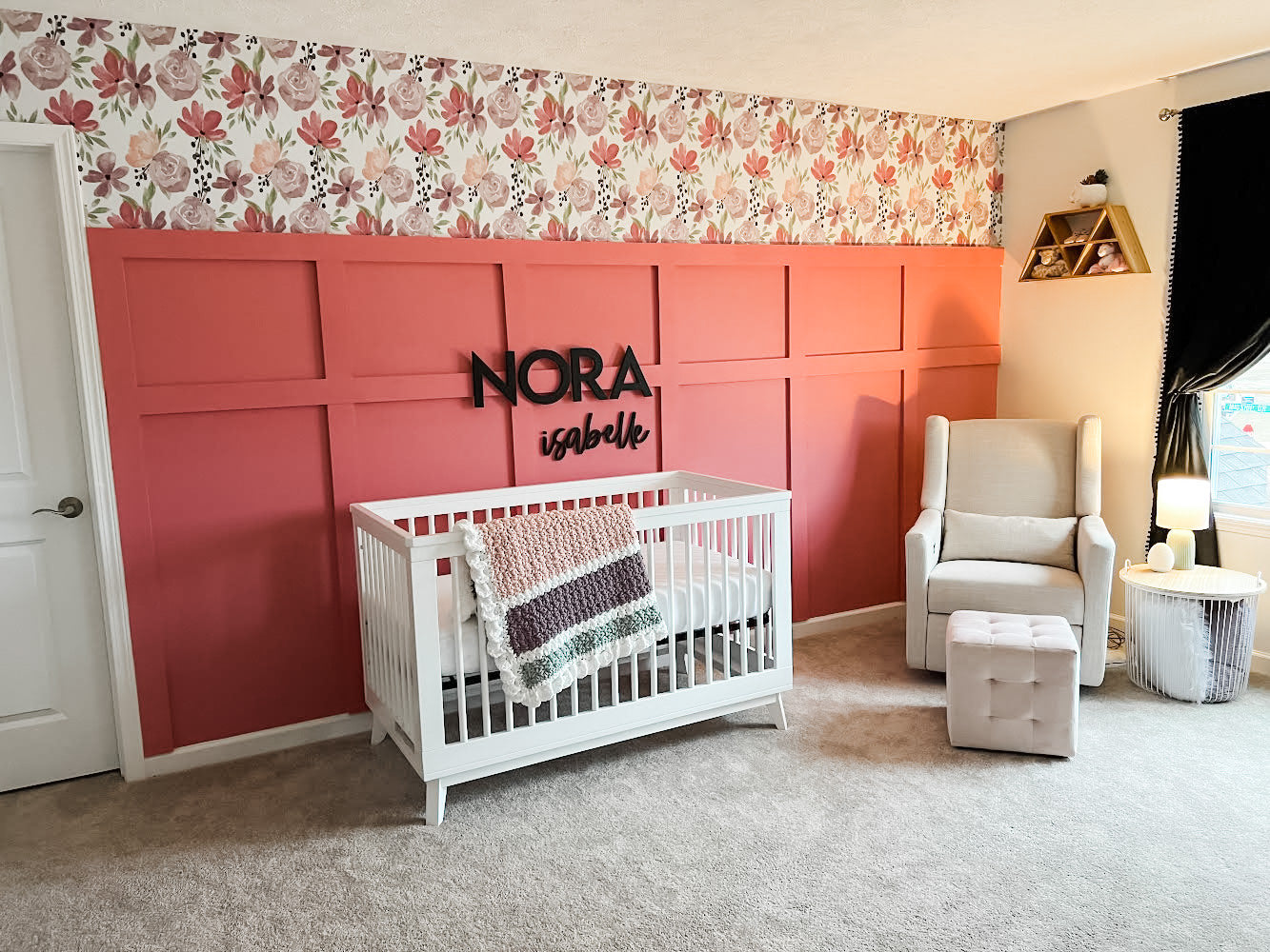 Nora Floral - Peel and Stick Wallpaper