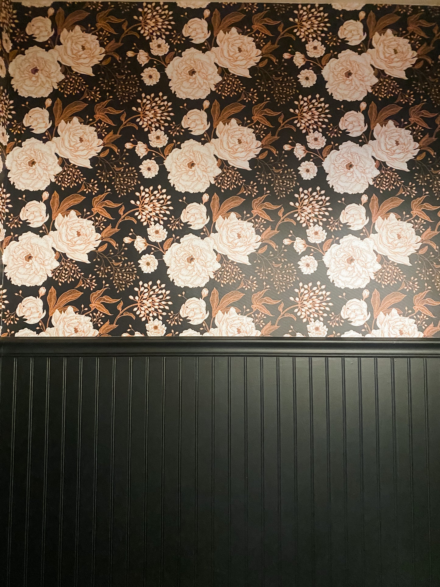 Midnight Floral - Peel and Stick Wallpaper