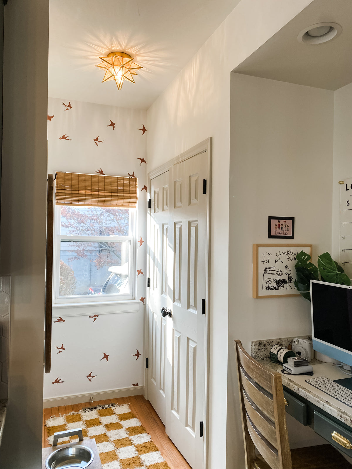 The Flock - Peel and Stick Wallpaper – Our Local Wallpaper Studio